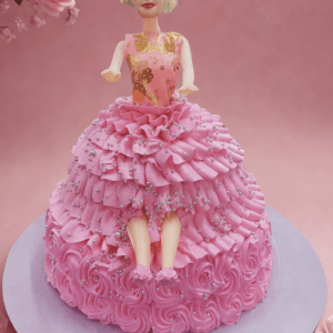 Enchanting Princess Doll Cake